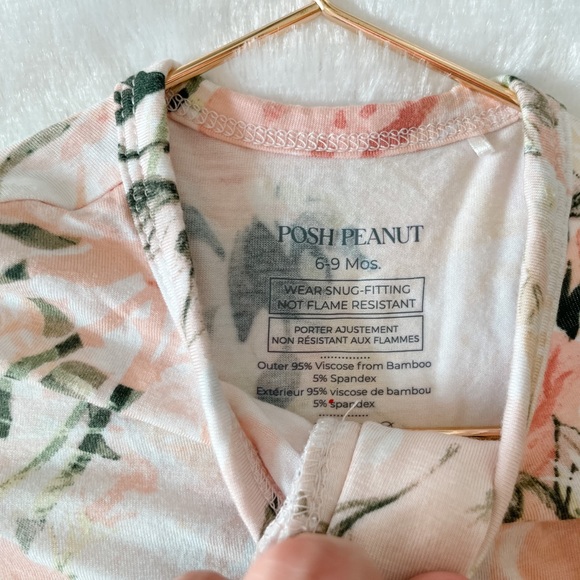 *SOLD* Posh Peanut zipper footed onsie - Picture 2 of 5